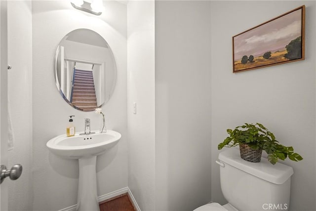 bathroom with toilet