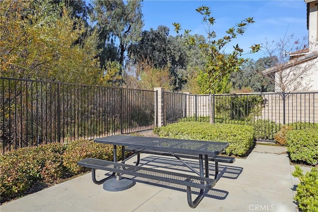 view of patio