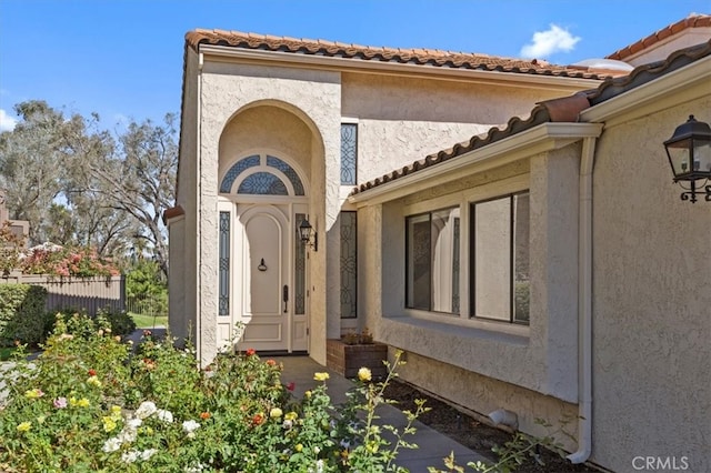 view of property entrance