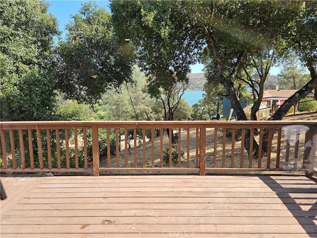 view of deck