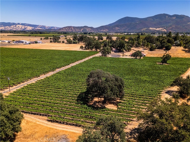 mountain view featuring a rural view