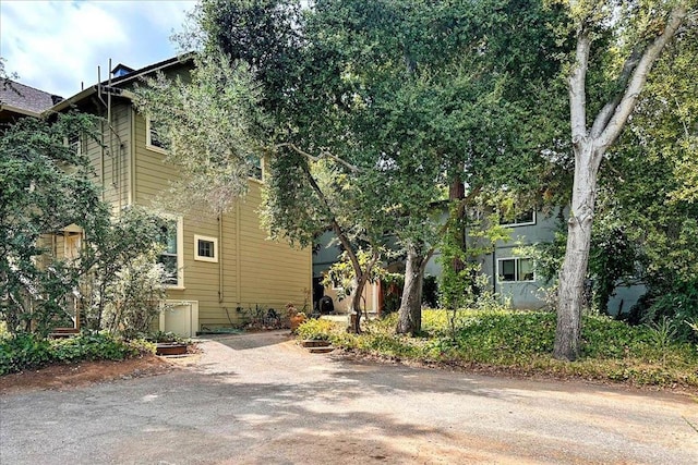 view of rear view of property