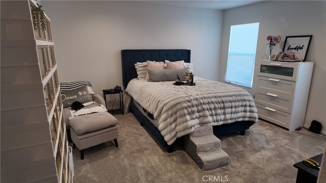 bedroom featuring carpet floors