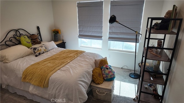 bedroom featuring carpet flooring