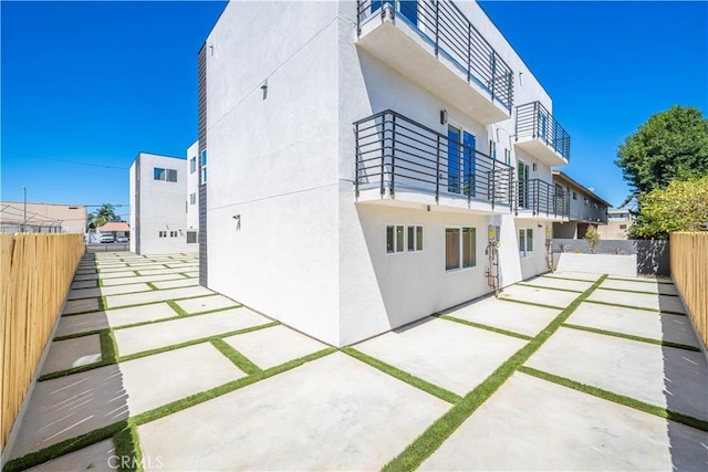 exterior space featuring a patio area