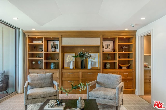 view of sitting room