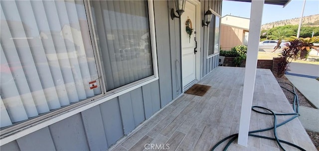 view of patio with covered porch