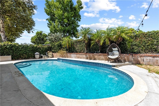 view of swimming pool