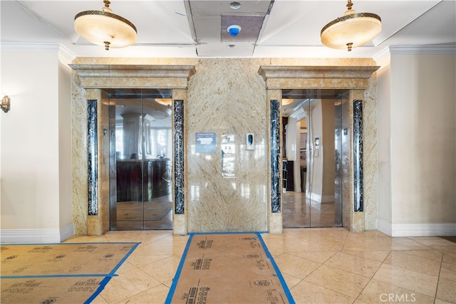 view of building lobby