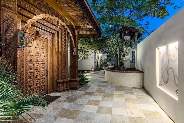 view of patio