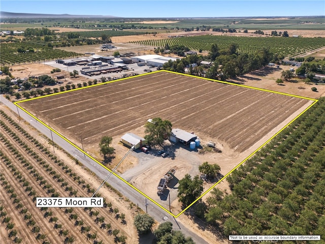 drone / aerial view featuring a rural view