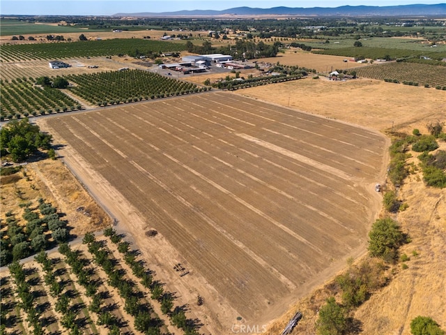 bird's eye view featuring a rural view