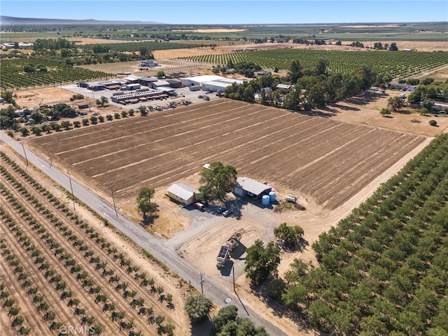 bird's eye view featuring a rural view