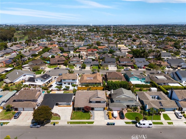 aerial view