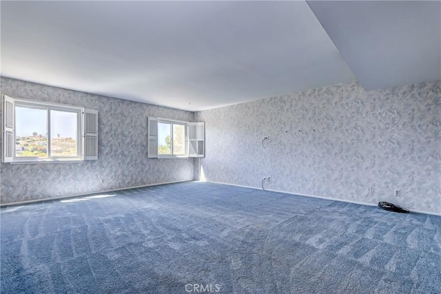 unfurnished room featuring carpet floors