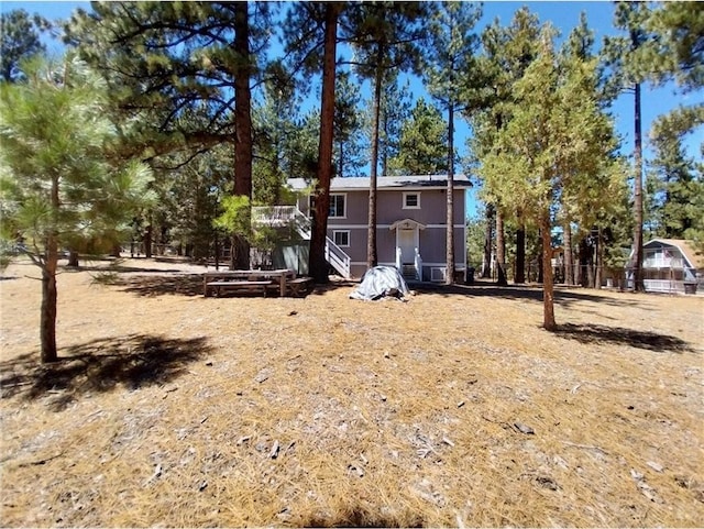 view of rear view of house