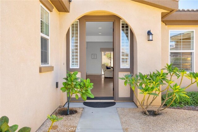 view of property entrance