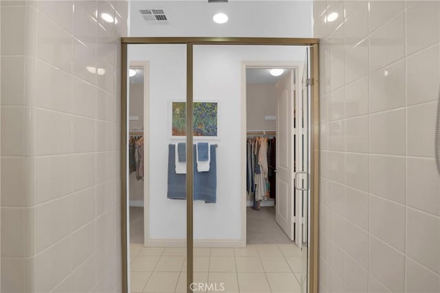 bathroom featuring tile patterned floors