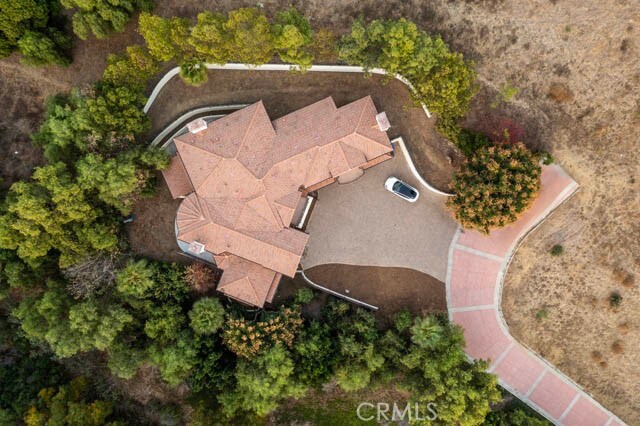 805 W Road Ln, Habra Heights, CA 90631 - aerial view of property and surrounding area