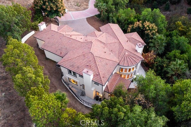 805 W Road Ln, Habra Heights, CA 90631 - aerial view of property and surrounding area