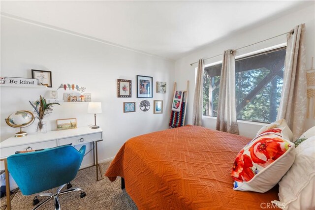 30897 Glen Oak Dr, Running Springs, CA 92382 - carpeted bedroom featuring baseboards