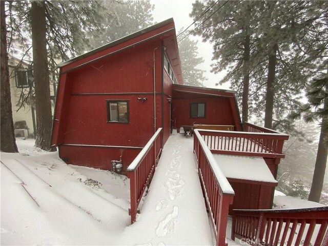 30897 Glen Oak Dr, Running Springs, CA 92382 - view of snowy exterior