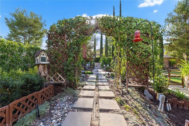 view of patio