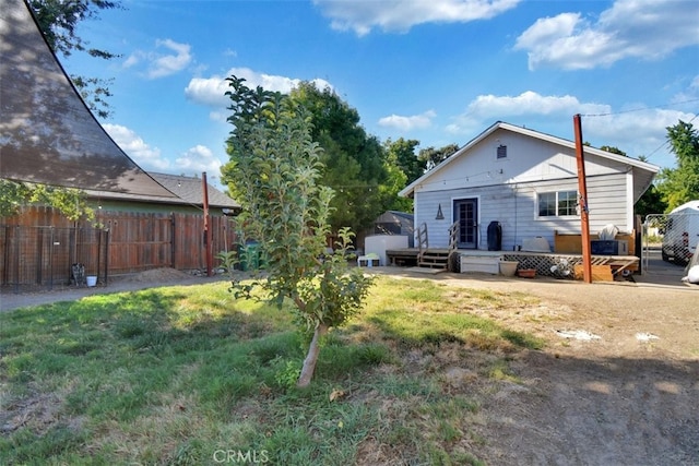 191 Hazel St, Gridley, CA 95948 - back of house with a wooden deck