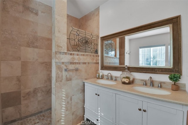 191 Hazel St, Gridley, CA 95948 - full bathroom with double vanity and tiled shower