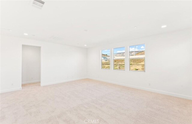 21239 W Wildflower Way, Chatsworth, CA 91311 - empty room with light colored carpet and recessed lighting