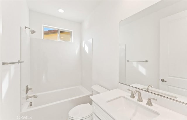 21239 W Wildflower Way, Chatsworth, CA 91311 - bathroom featuring vanity and tub / shower combination