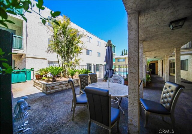 333 Burchett St Unit 308, Glendale, CA 91203 - view of patio / terrace with outdoor dining area