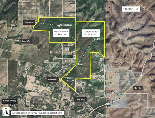 0 Gate 4 Way, Paso Robles CA, 93446 land for sale