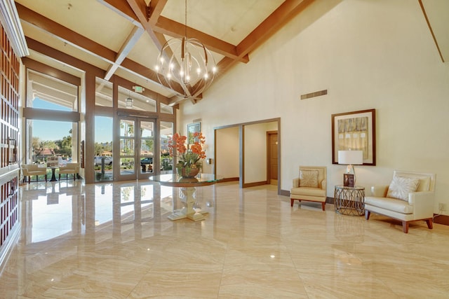 view of building lobby