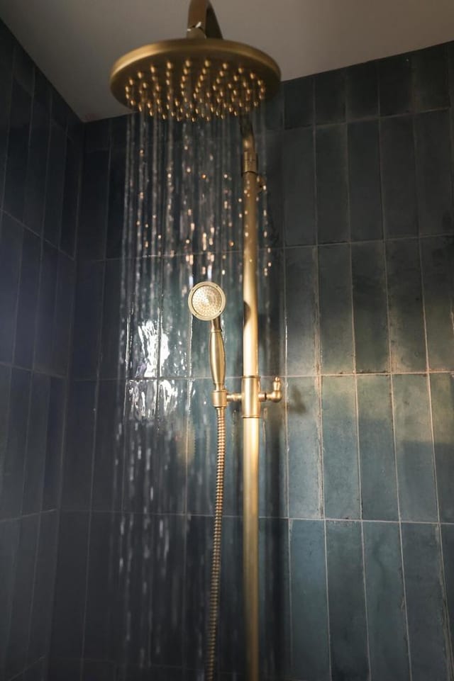 details with walk in shower