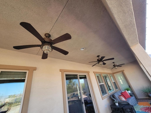 details with ceiling fan