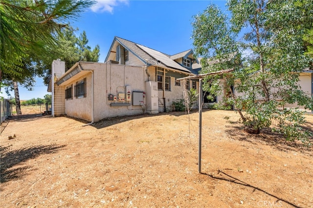 view of rear view of house