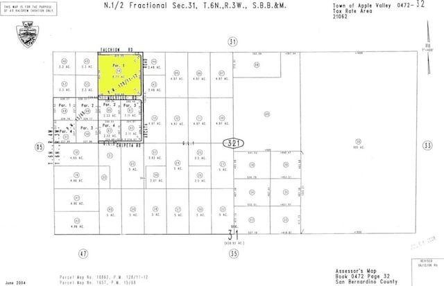 0 Arcata Rd, Apple Valley CA, 92307 land for sale