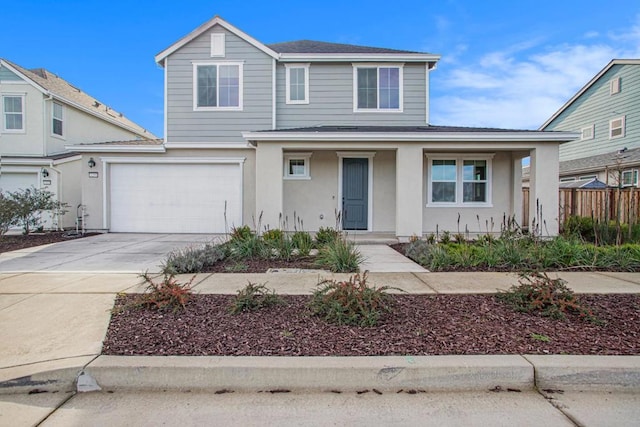 front of property featuring covered porch