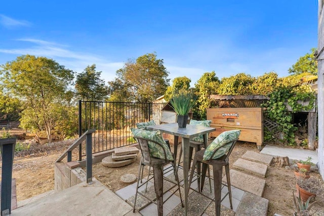 view of patio / terrace