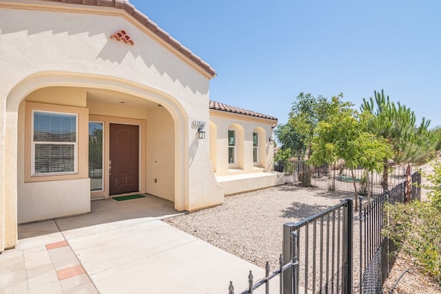 exterior space featuring a patio