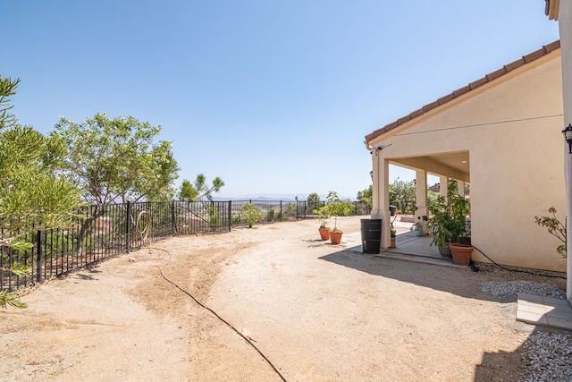 exterior space with a patio area