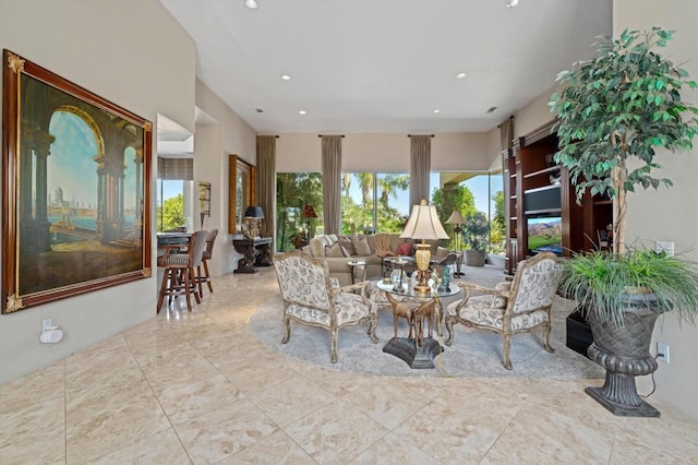 view of living room