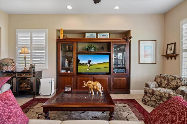 view of living room