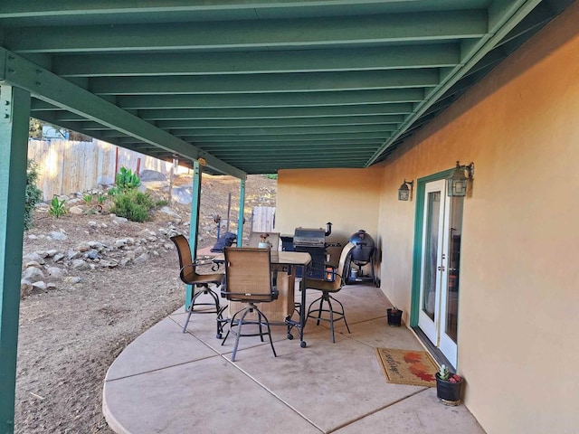 view of patio / terrace