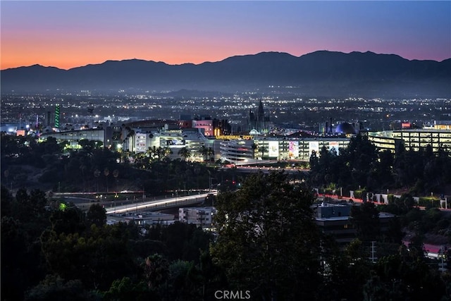 view of city with a mountain view