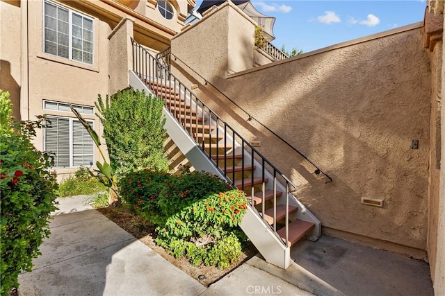 view of staircase