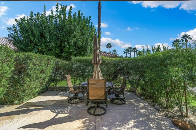 view of patio / terrace