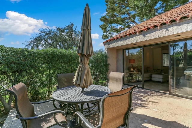 view of patio / terrace