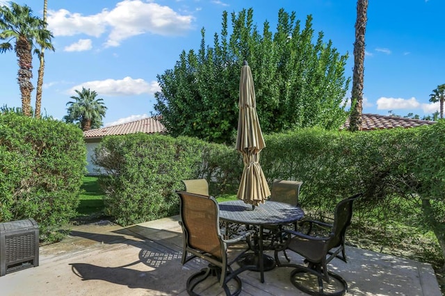 view of patio / terrace